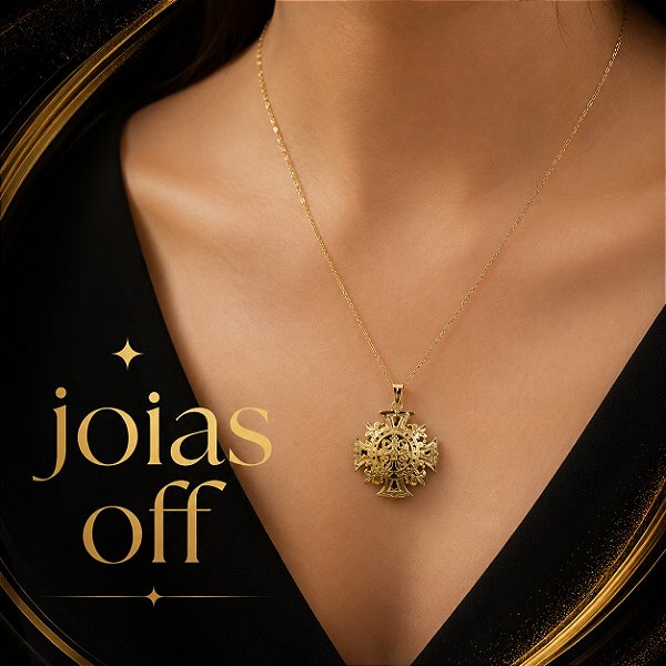 Pingente São Bento Ouro 18k