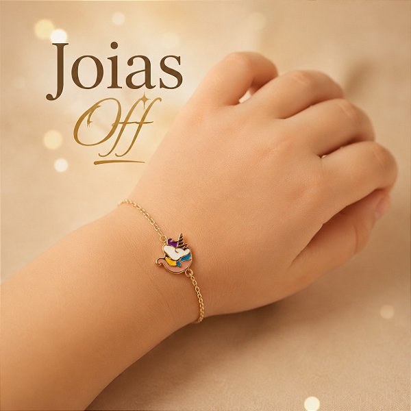 Pulseira Infantil Ouro 18k