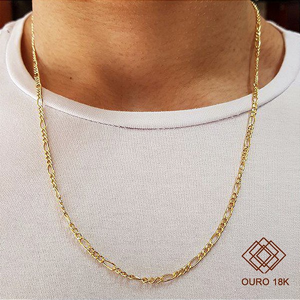 Cordão Masculino Ouro 18k - 60cm