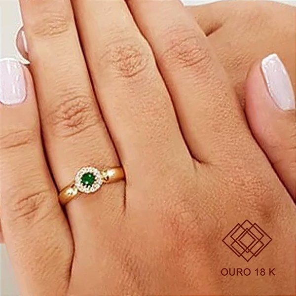 Anel Formatura Medicina Ouro 18k Zircônias - Sem emblema