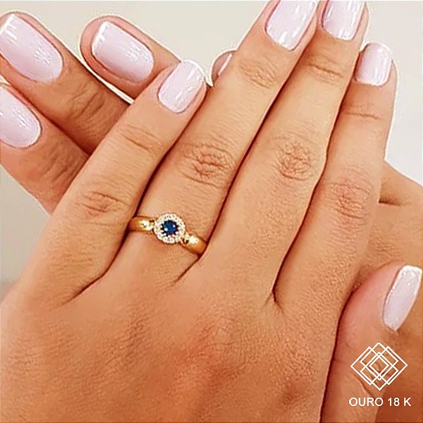 Anel Formatura Arquitetura E Urbanismo Ouro 18k Zircônias - Sem emblema