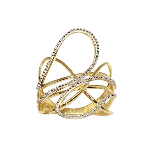Anel Vazado Ouro 18k