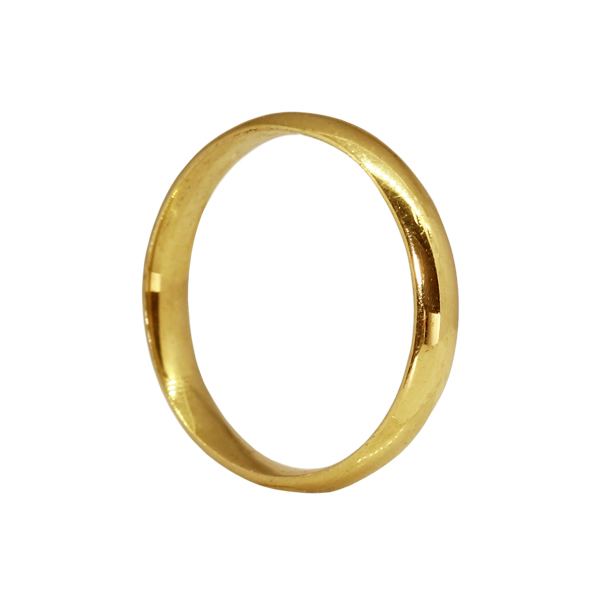 1 Aliança Casamento Ouro 18k