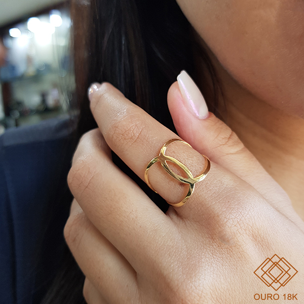Anel Ouro 18k