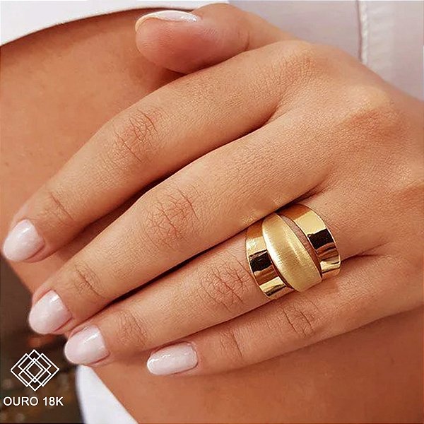 Anel Ouro 18k