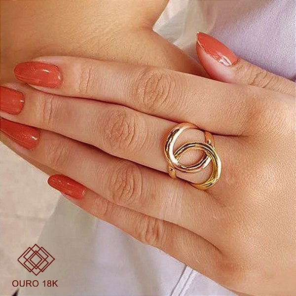 Anel Ouro 18k