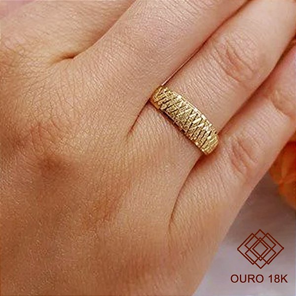 Anel Ouro 18k