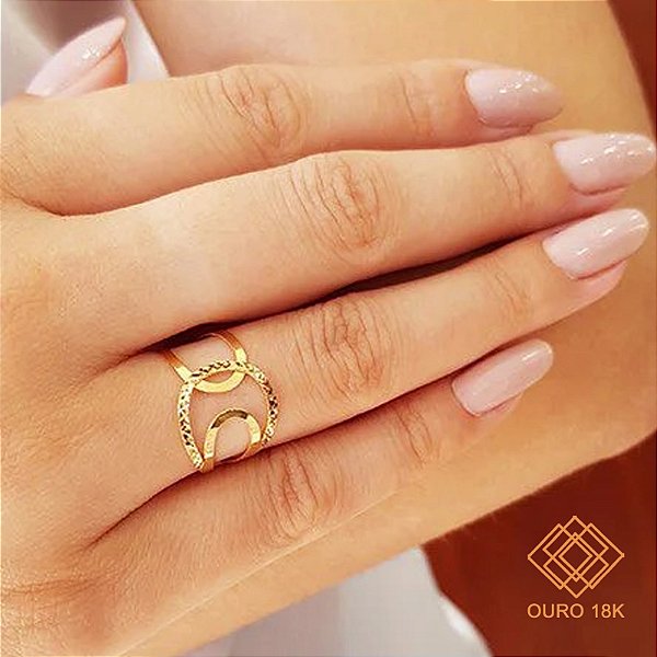 Anel Ouro 18k