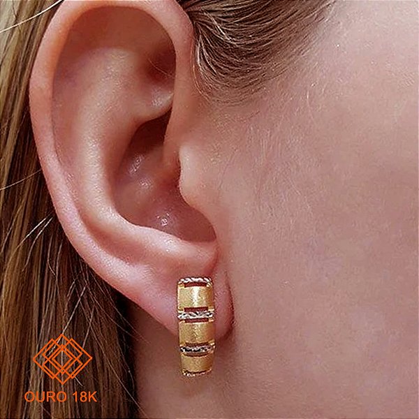 Brinco Ouro 18k