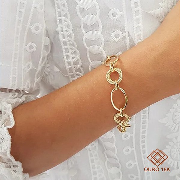Pulseira Elos Ouro 18k