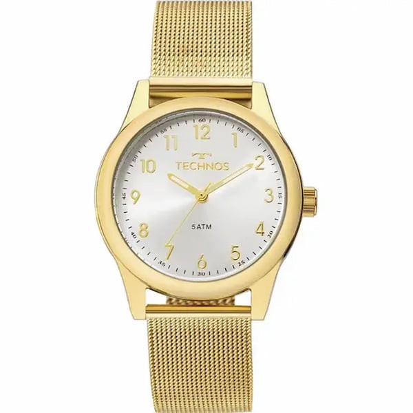 Relógio Technos Feminino Dourado 2035mkl/4k