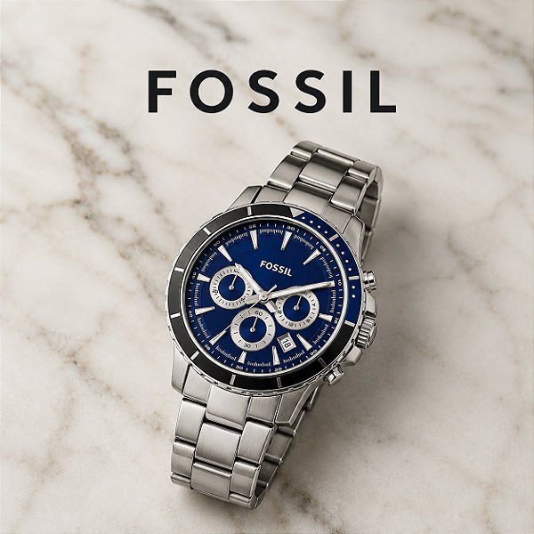 Relógio Fossil Masculino Prata Ch2927/1kn