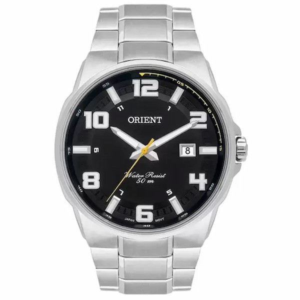 Relógio Orient Masculino Prata Mbss1366 P2sx