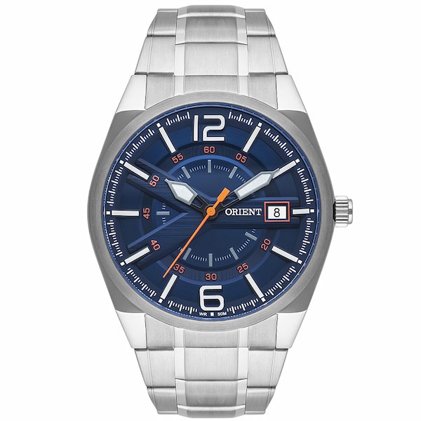 Relógio Orient Masculino Prata Mbss1441 D2sx