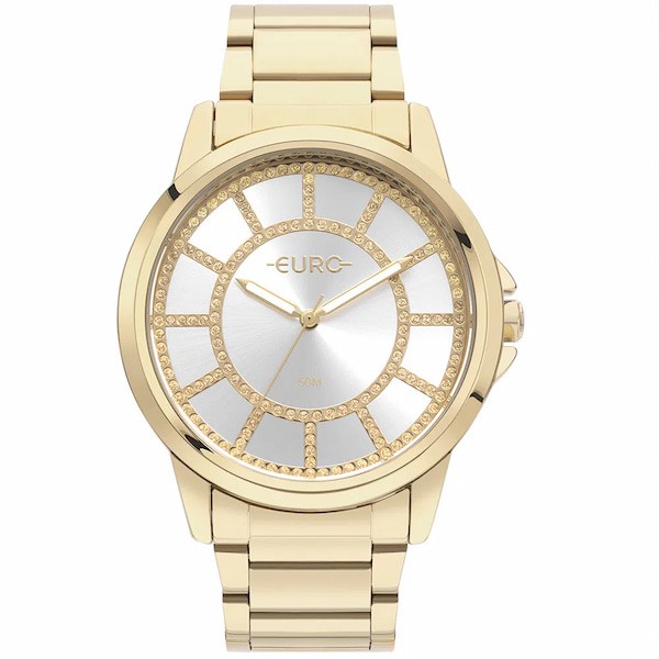 Relógio Euro Feminino Dourado Eu2039jw/4d