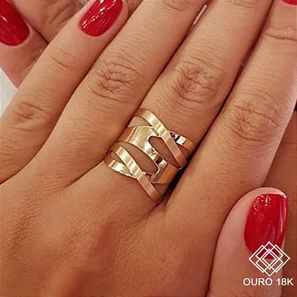 Anel Ouro 18k