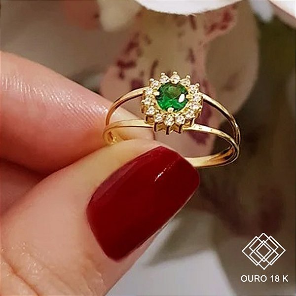 Anel Formatura Técnico Enfermagem Ouro 18k - Sem emblema