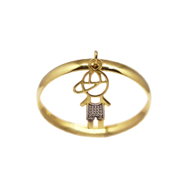 Anel Filho Ouro 18k