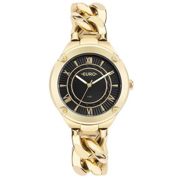 Relógio Euro Feminino Dourado Eu2035ytj/4p