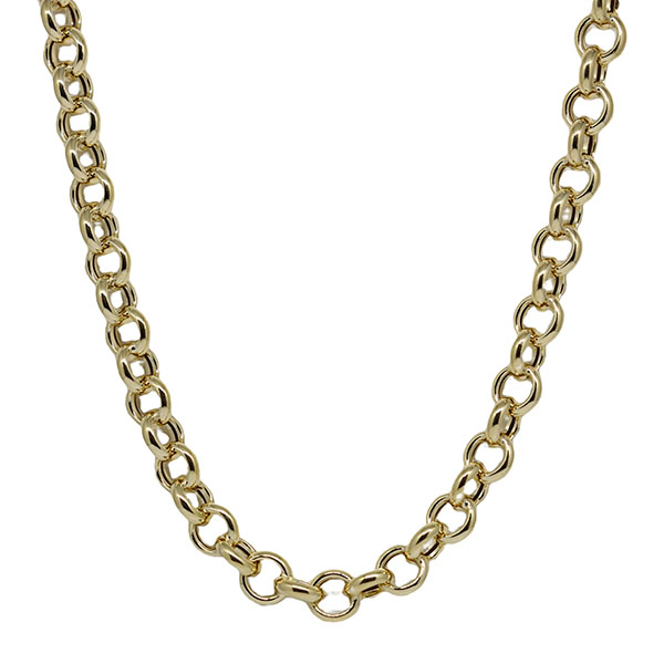 Cordão Elo Português Ouro 18k - 45cm