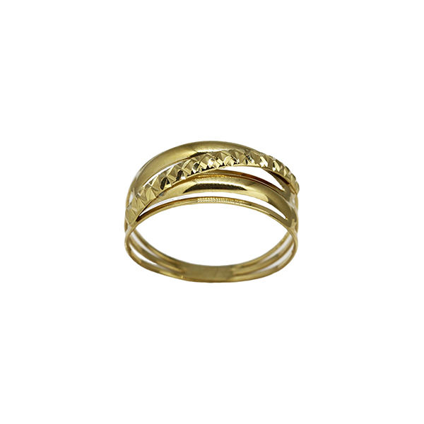 Anel Estamparia Ouro 18k