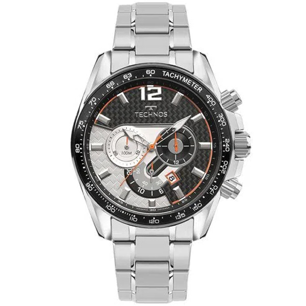 Relógio Technos Masculino Ts Carbon Prata Js25bbh/1p