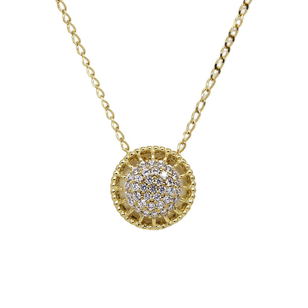 Kit Cordão Ouro 18k + Pingente Chuveiro Ouro 18k