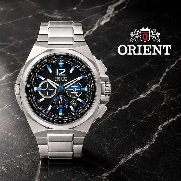 Relógio Orient Masculino Prata Mbttc017 G2gx