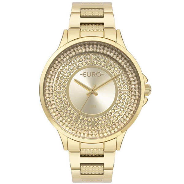 Relógio Euro Feminino Dourado Eu2035ytv/4d