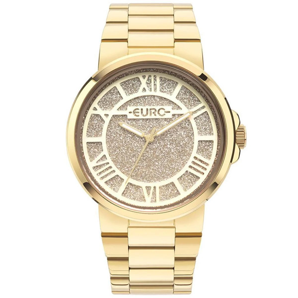 Relógio Euro Feminino Dourado Eu2033cf/4d