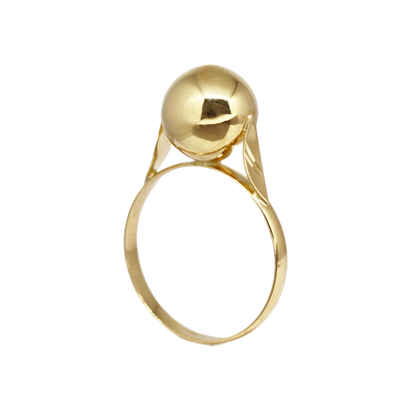 Anel Esfera Ouro 18k