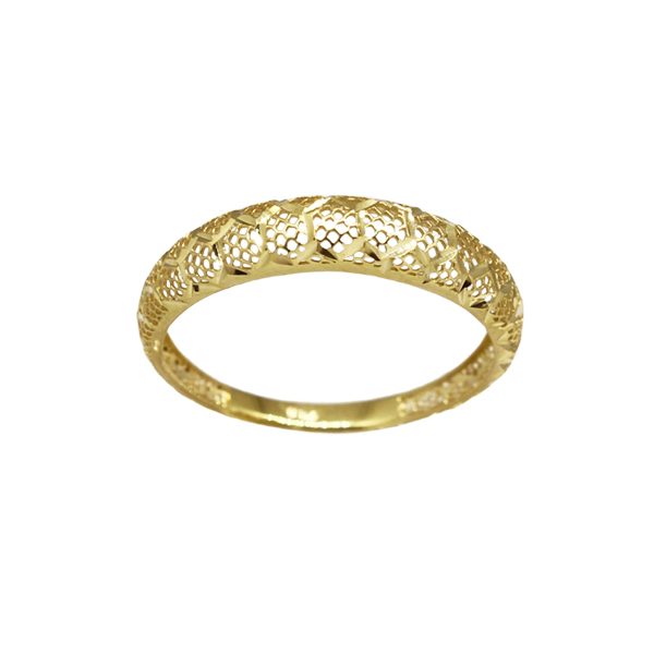 Anel Aparador Filigrana Ouro 18k