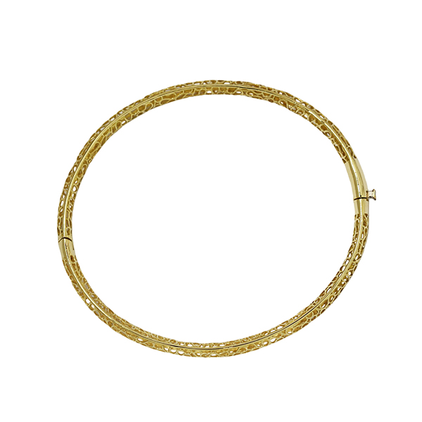 Bracelete Filigrana Ouro 18k