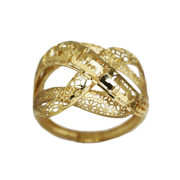 Anel Filigrana Ouro 18k