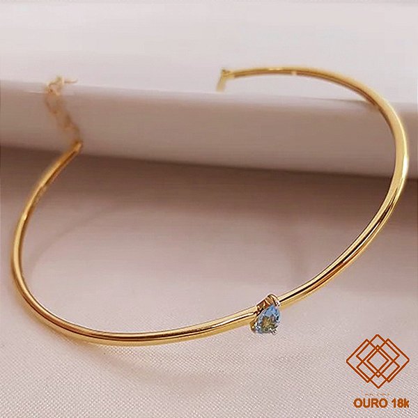 Bracelete Ouro 18k Topázio