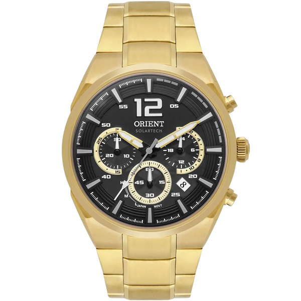 Relógio Orient Masculino Dourado Mgssc055p2kx