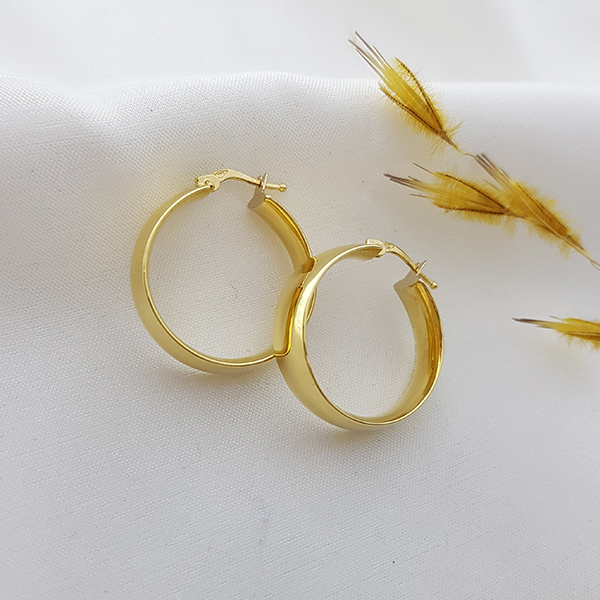 Brinco Argola Bold Ouro 18k