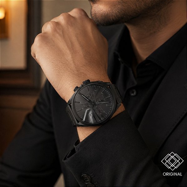 Relógio Diesel Cronógrafo Masculino - DZ4537B1 P1PX