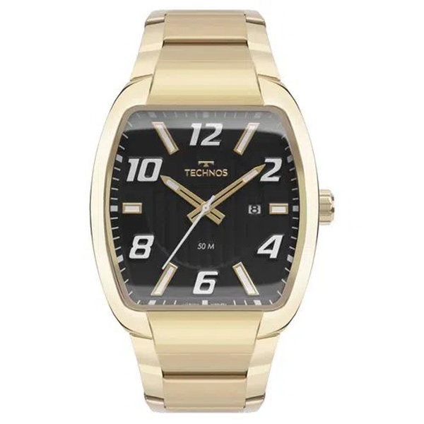 Relógio Technos Masculino Dourado  2115nco/1p
