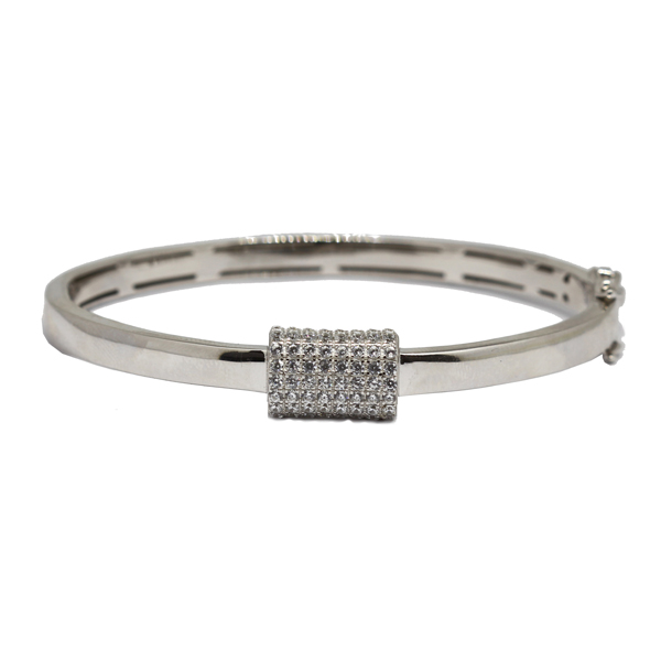 Bracelete Prata 925 Zircônias