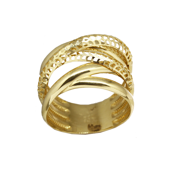 Anel Filigrana Ouro 18k