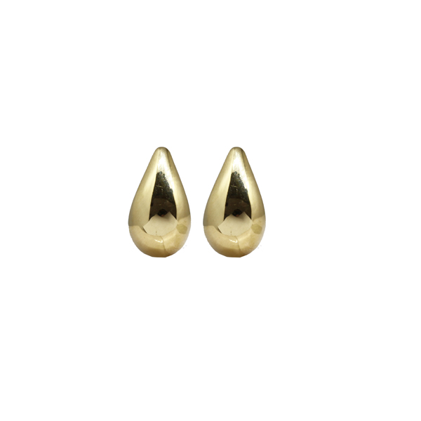 Brinco Argola Gota Bold Ouro 18k