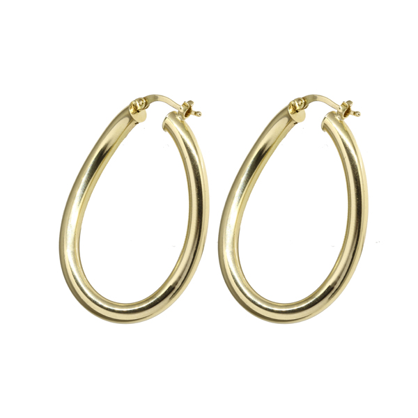 Brinco Bold Argola Grande Ouro 18k
