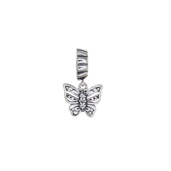 Pingente Borboleta Prata 925