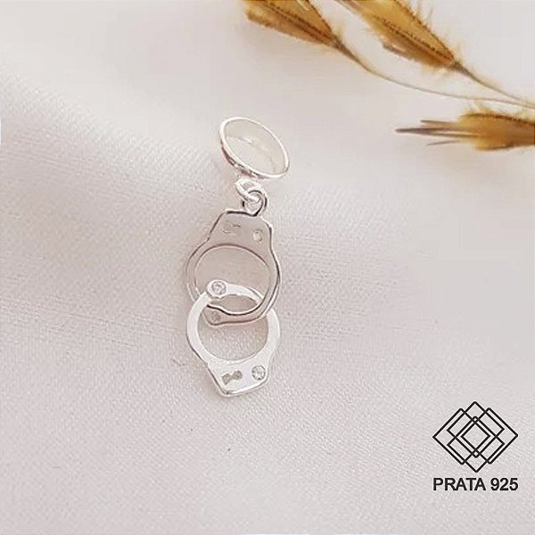 Pingente Algemas Prata 925