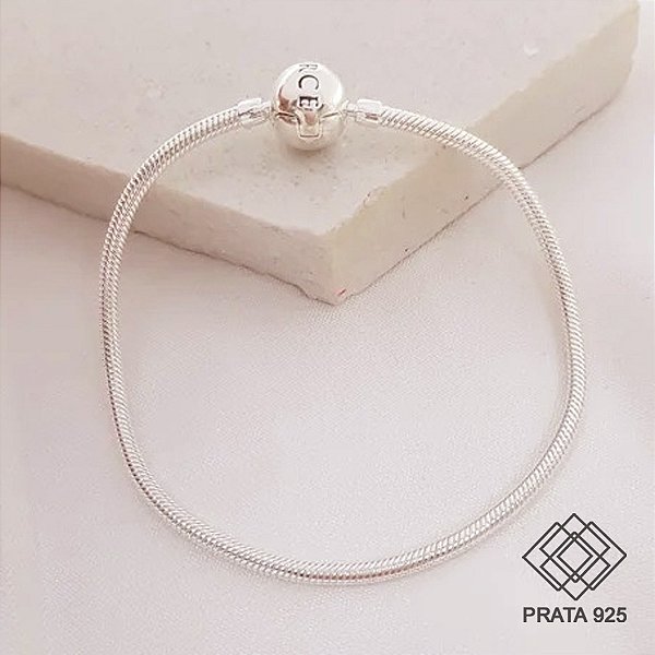 Pulseira Berloque Prata 925