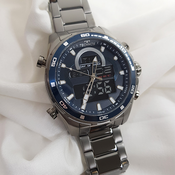 Relógio Technos Masculino Digitech Grafite BJK626AC/1A