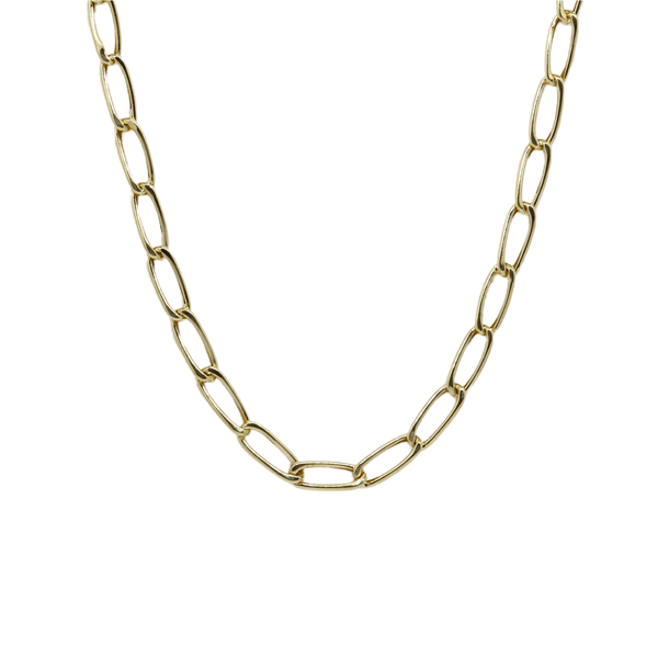 Cordão Groumet Ouro 18k- 60 cm