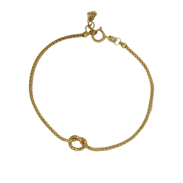 Pulseira Milano Nó Ouro 18k