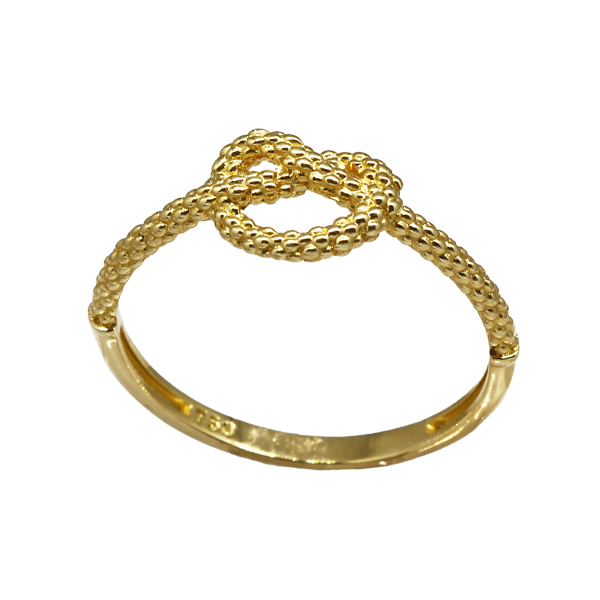 Anel Milano Nó Ouro 18k